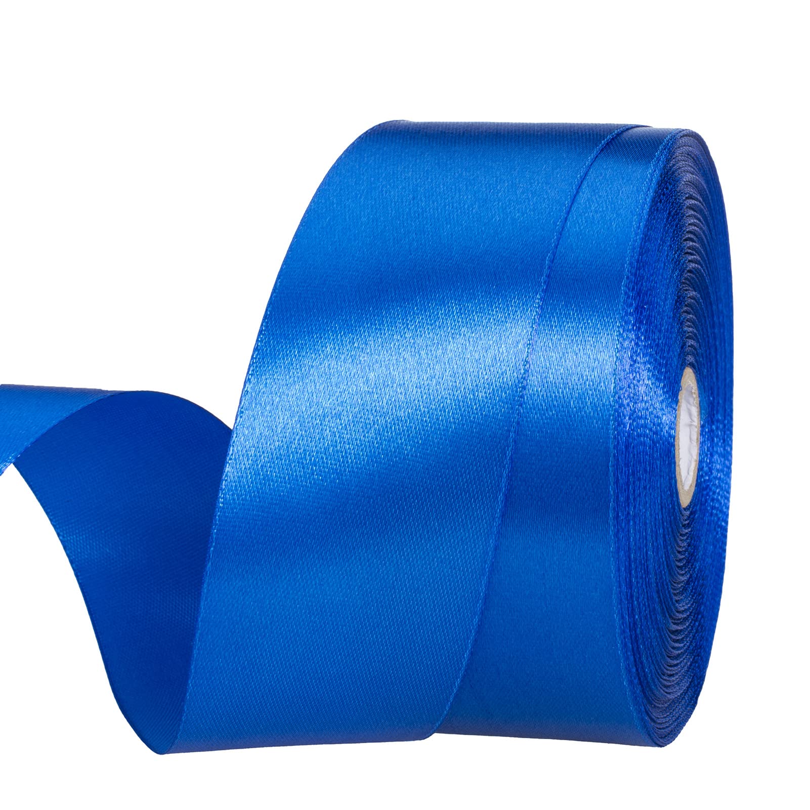 Amazon.com: YASEO 1 1/2 Inch Royal Blue Solid Satin Ribbon for